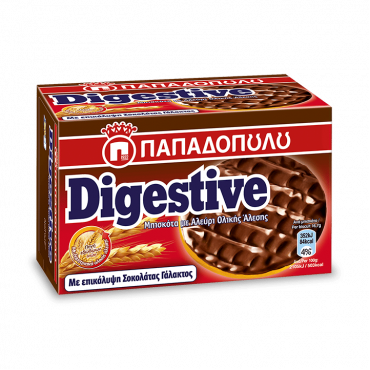Digestive με Σοκολάτα Γάλακτος 200g