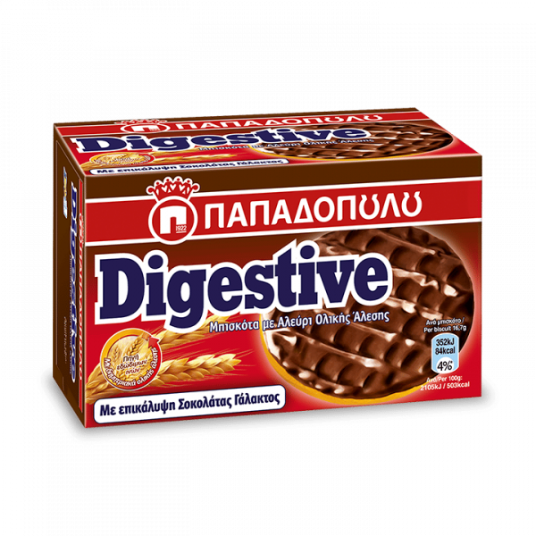 Digestive με Σοκολάτα Γάλακτος 200g