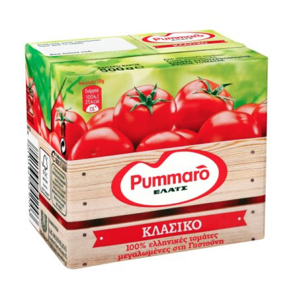 Ντομάτα Πασσάτα Κλασικό PUMMARO 500gr 