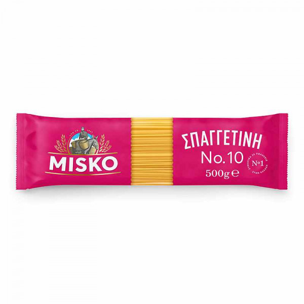 Μακαρόνια Σπαγγετίνη No10 Misko 